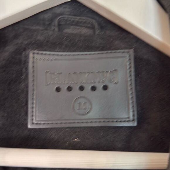 Blank NYC grey genuine suede moto jacket size M - Picture 4 of 10